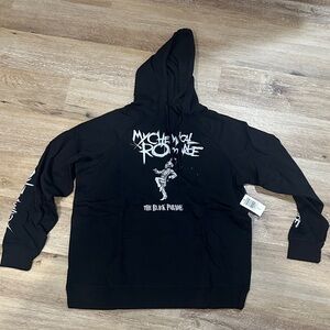 Black Graphic Hoodie - my chemical romance the black parade
